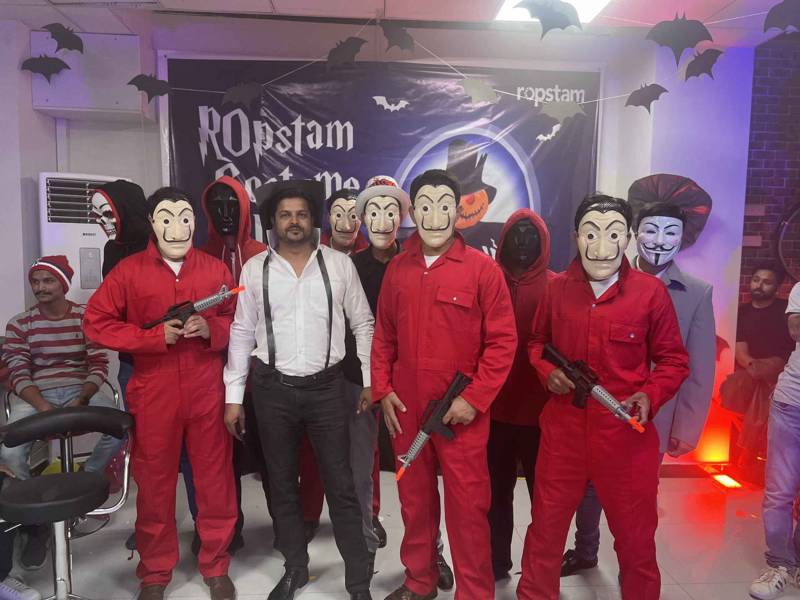 costume day at ropstam solutions