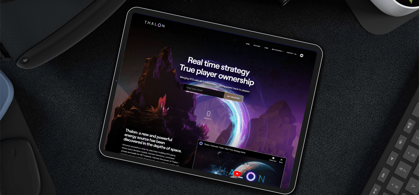 thalon, a client used blockchain development services of ropstam solutions