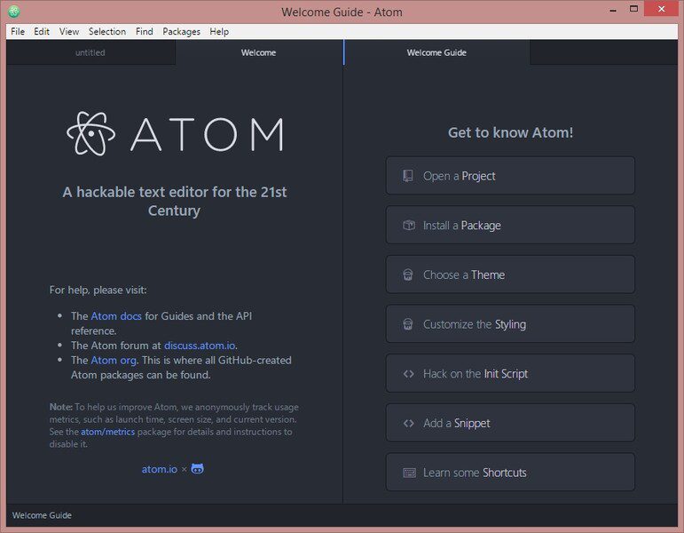 Atom IDE