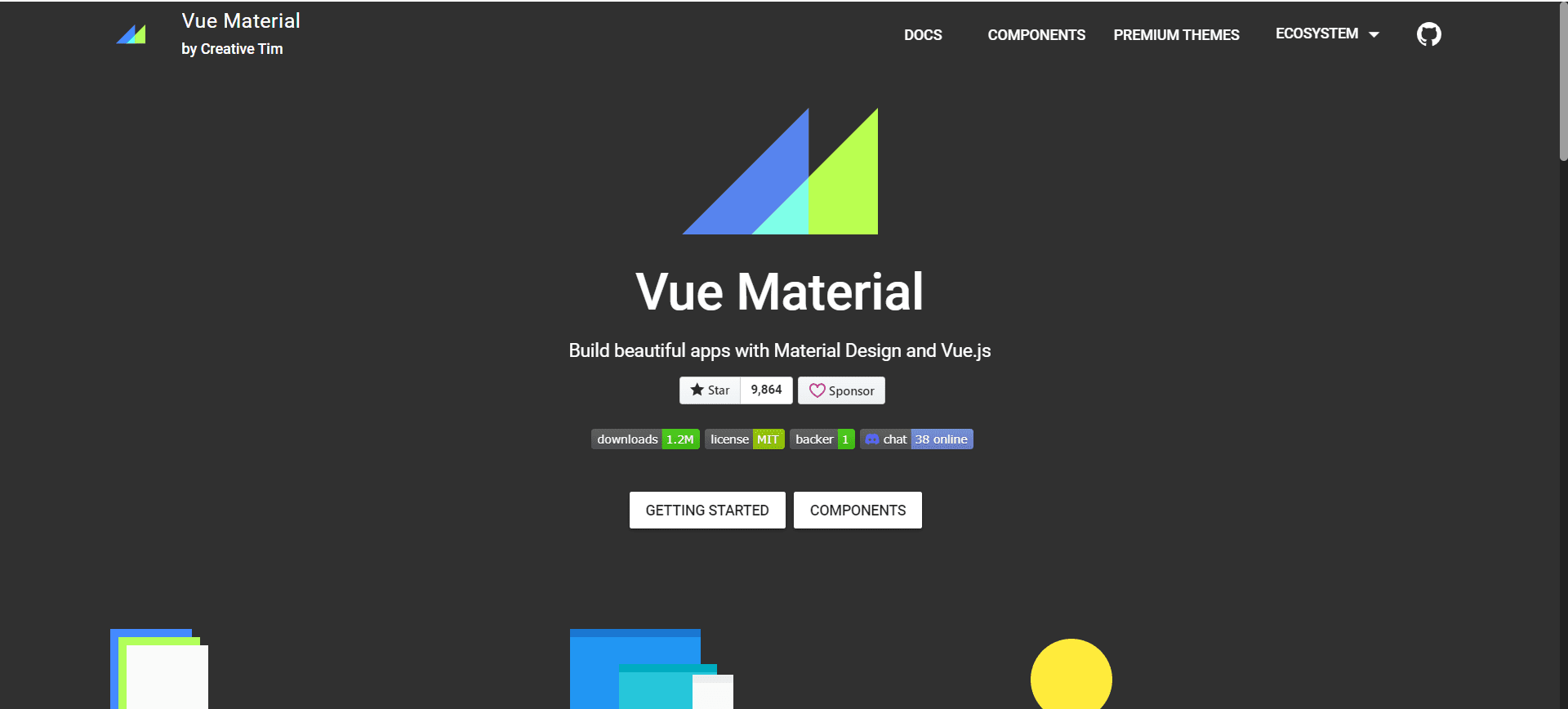 vue material