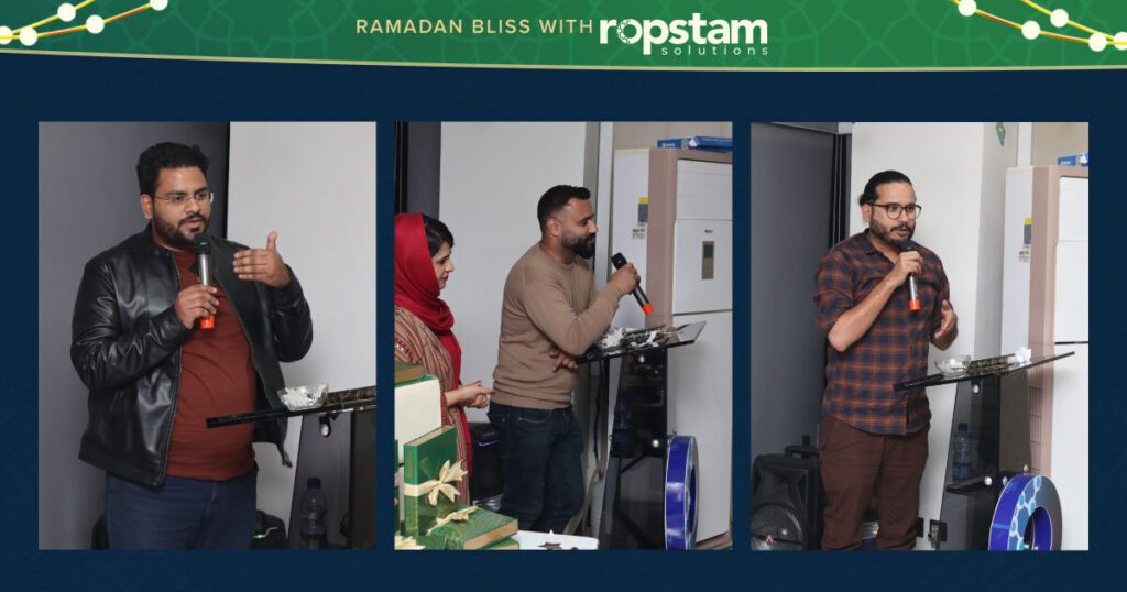 Team Leads’ Pledges for Ramadan