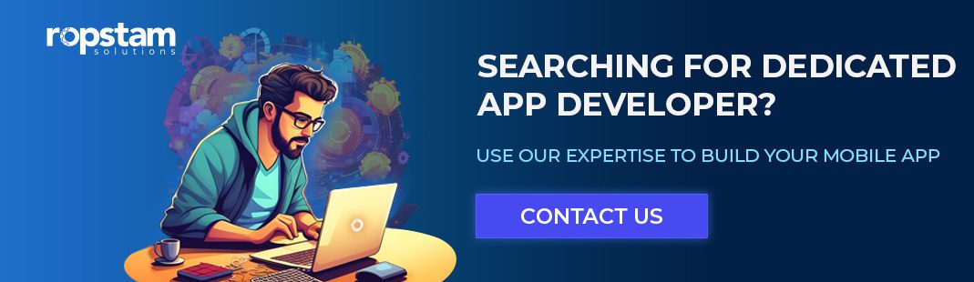 get mobile app development services from ropstam solutions