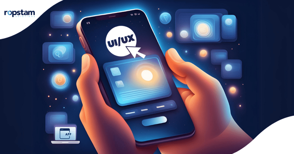 The Role of UI/UX Design in Mobile App Development - Ropstam Solutions Inc.