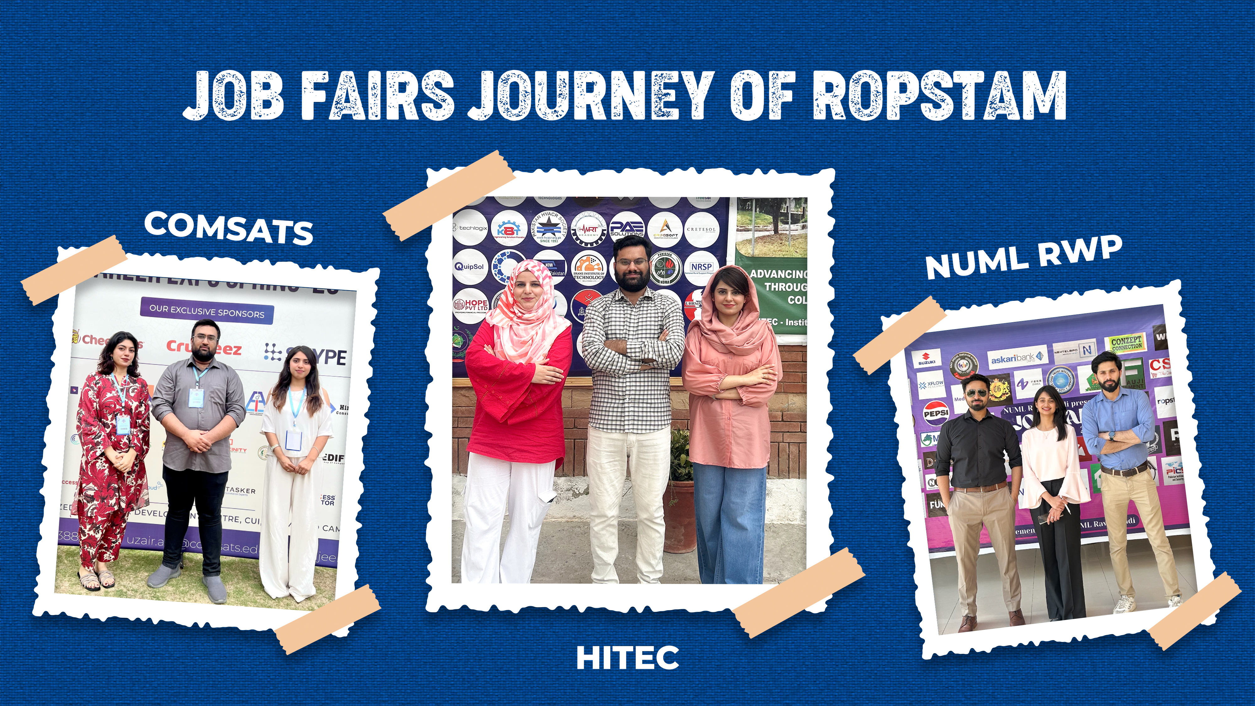 University Job Fair Journey of Ropstam