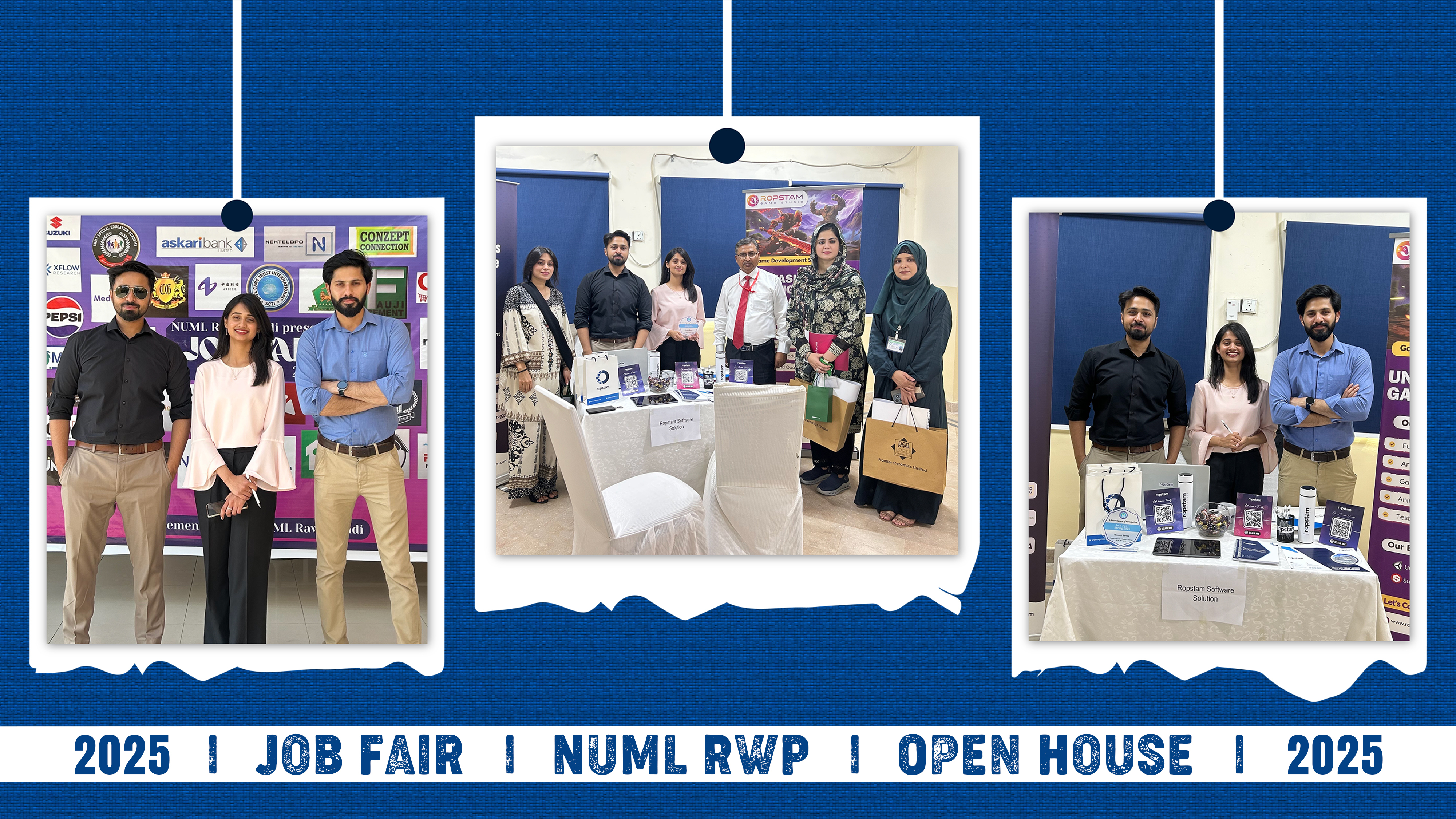 University Job Fair Journey of Ropstam 