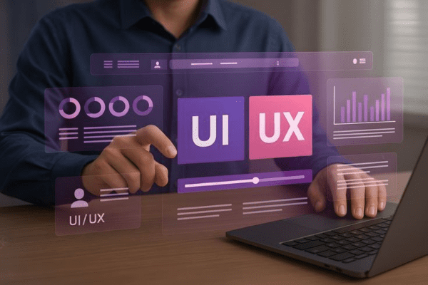 human-centered UI/UX design