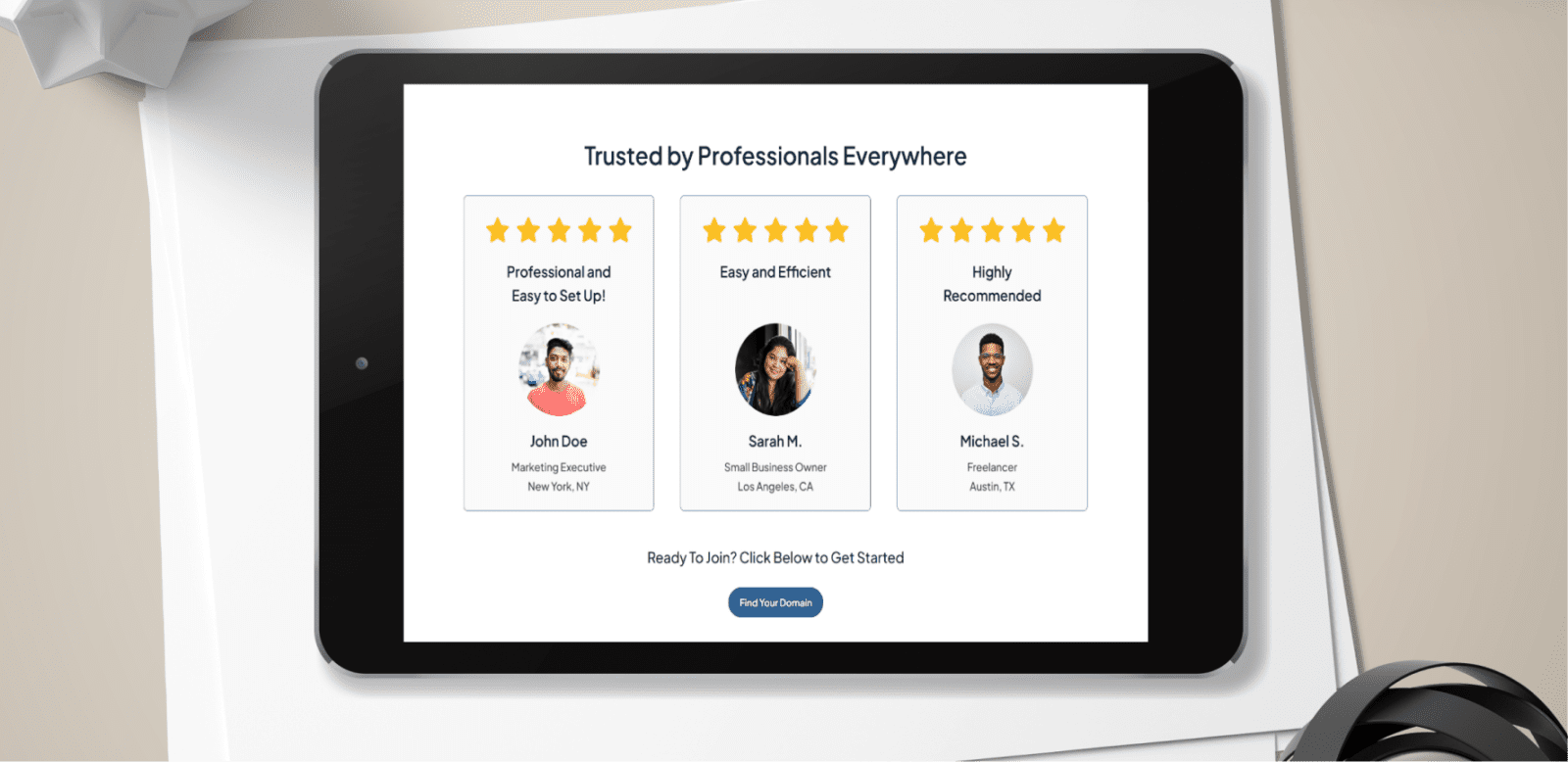 user interface of buzznog by ropstam solutions