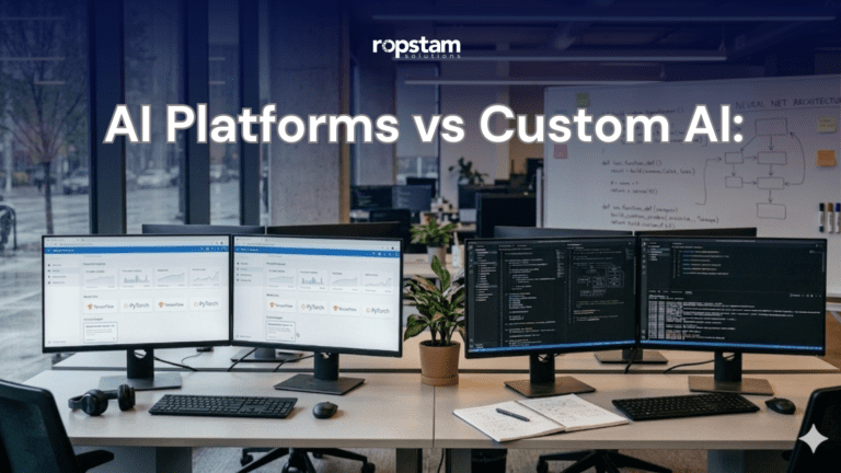 AI Platforms vs Custom AI: Which Delivers Better ROI? - Ropstam ...