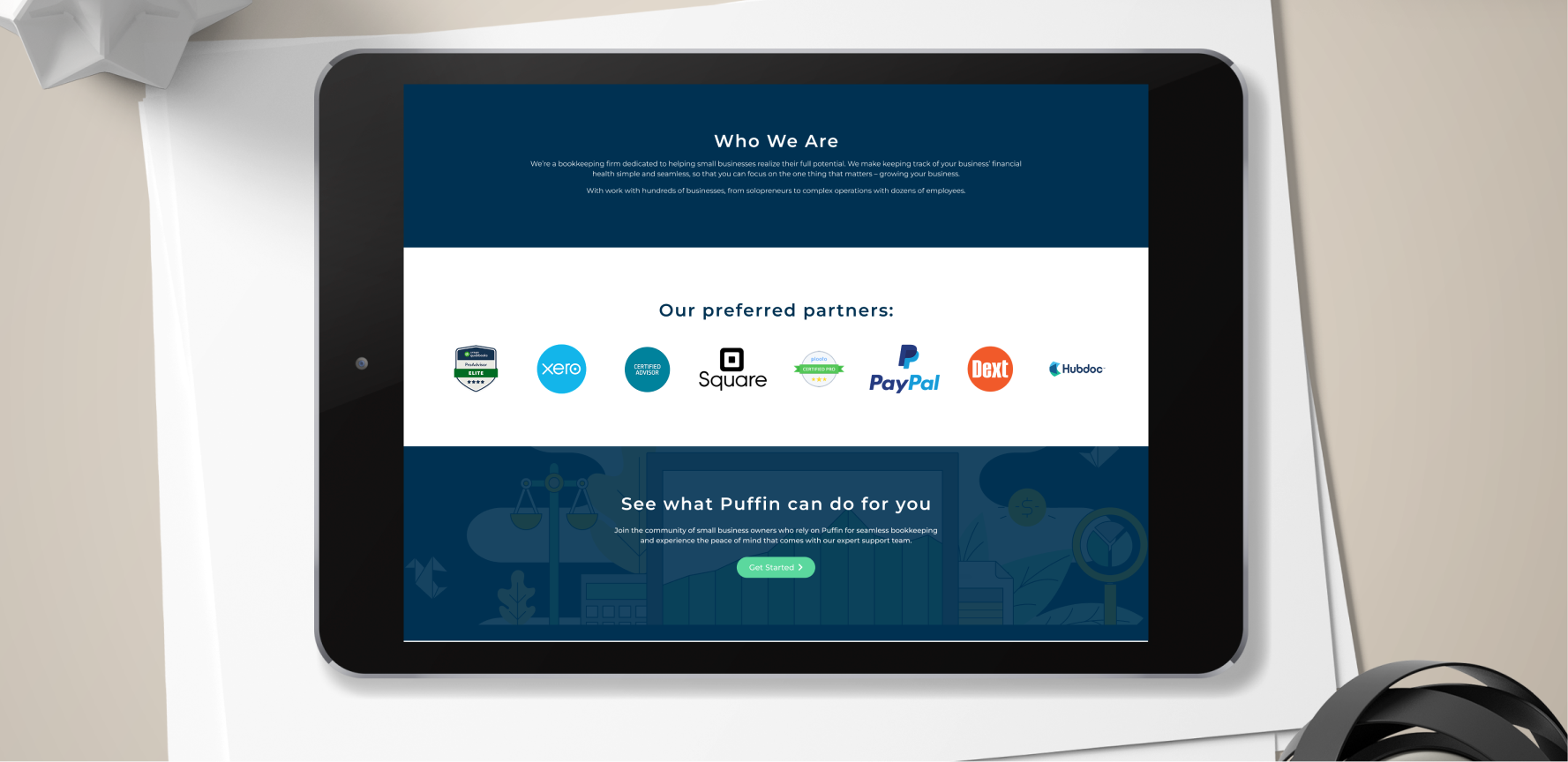 user interface of buzznog by ropstam solutions