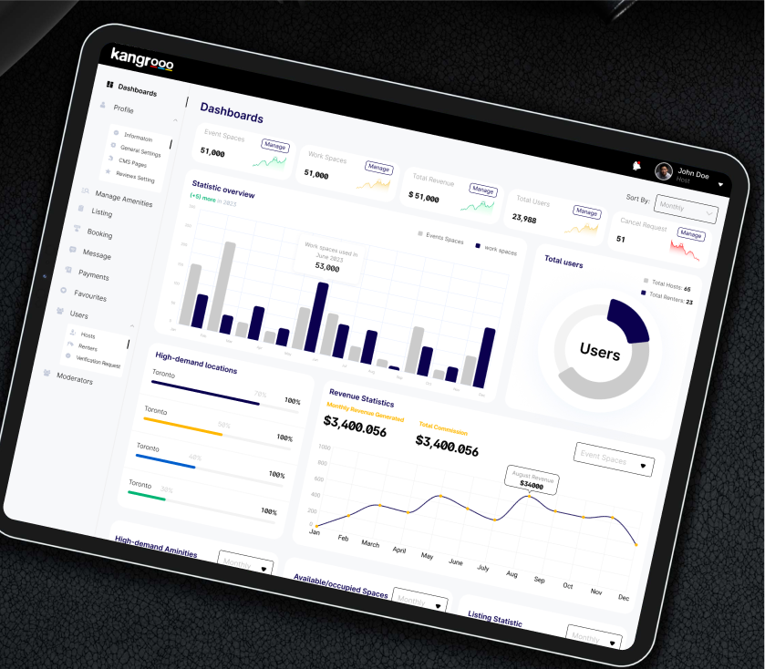 UI UX design of buzznog by ropstam solutions