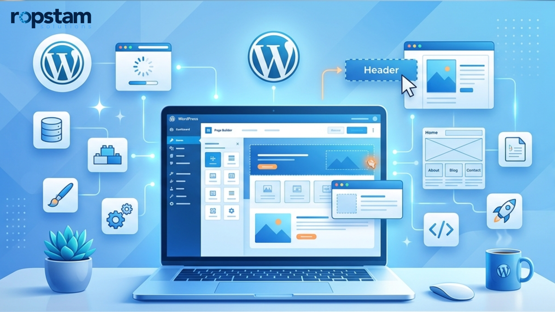 build a WordPress website